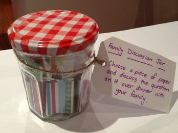 family discussion jar